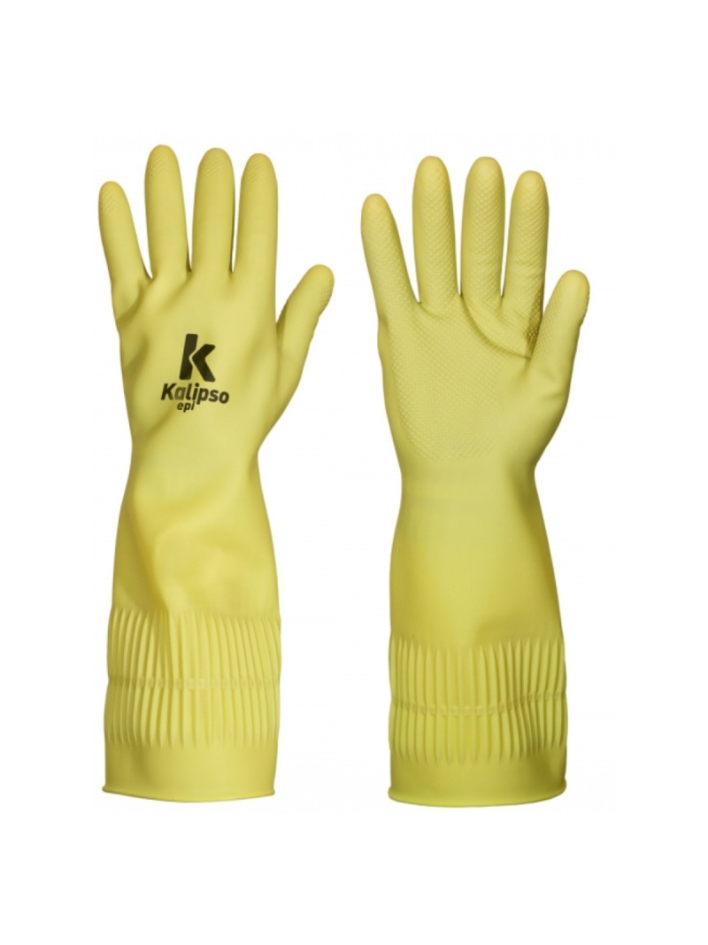 imagem do produto Luva Látex Impermeável Kalipso Maiorca Amarela