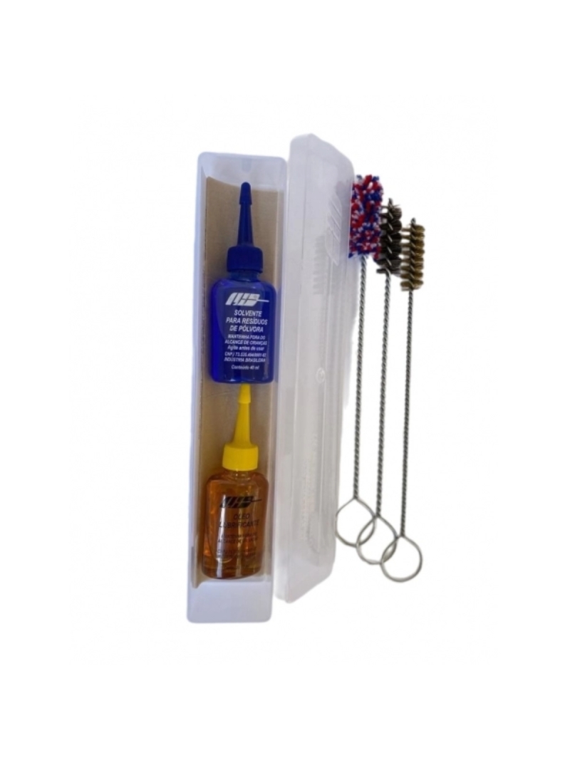 imagem do produto Kit Limpeza Arma Curta 9mm .38 380 357 Lh Escovas