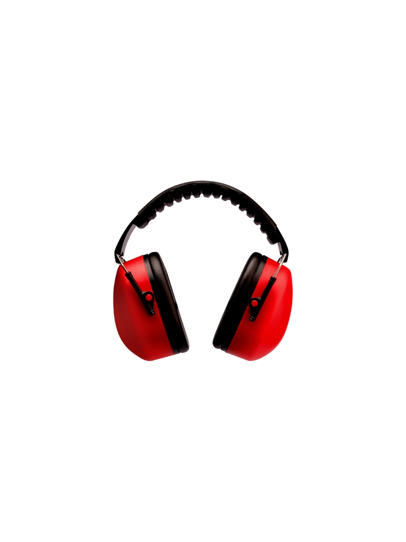 imagem do produto Protetor Auricular Abafador Muffler 3M 20dB - Vermelho