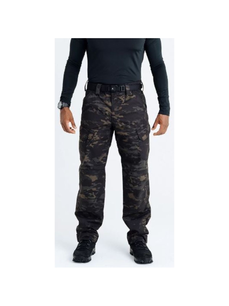 imagem do produto Calça Tática Platoon Camuflada Preta Warskin Invictus Black