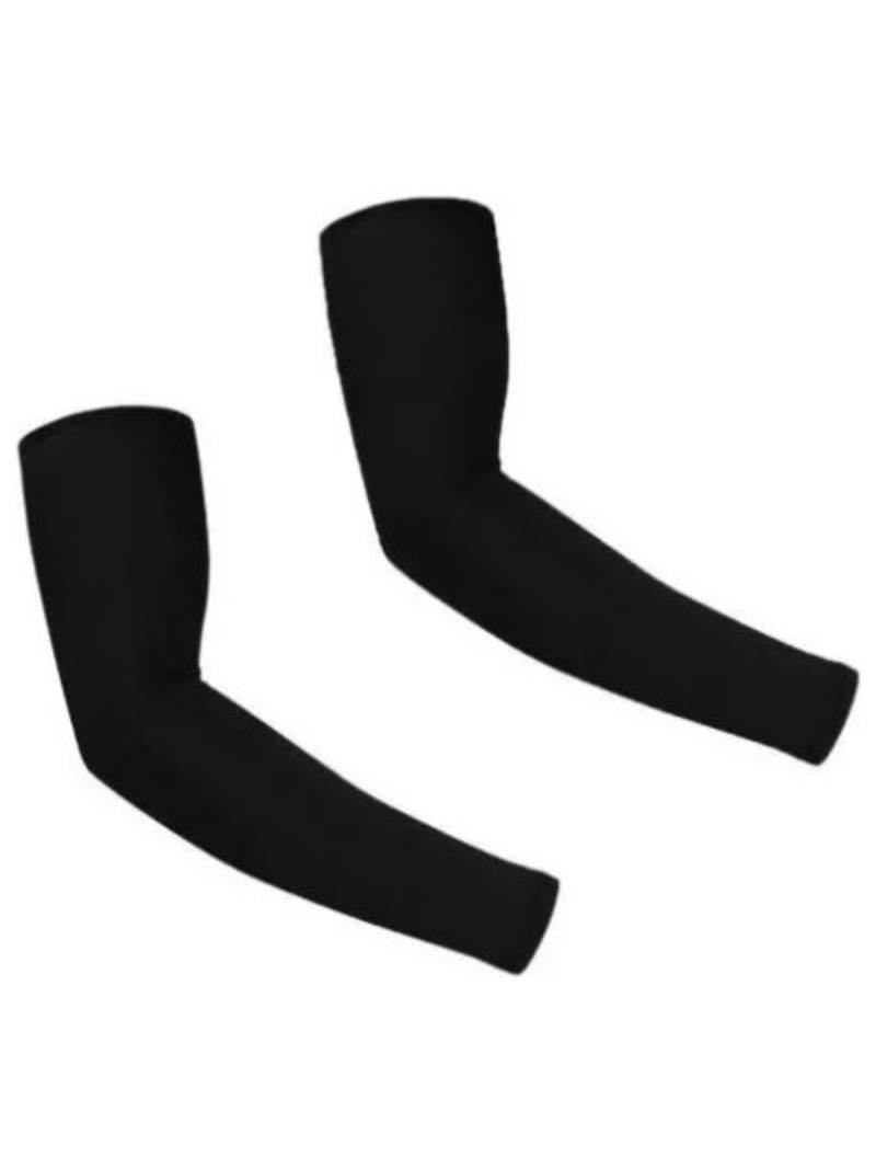 imagem do produto Par Manguito Proteção Solar Motoqueiro Ciclista - Preto