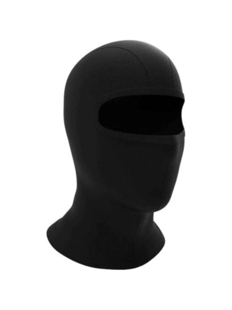 imagem do produto Balaclava Ninja Preta Helanca Proteção Uv Motoqueiro