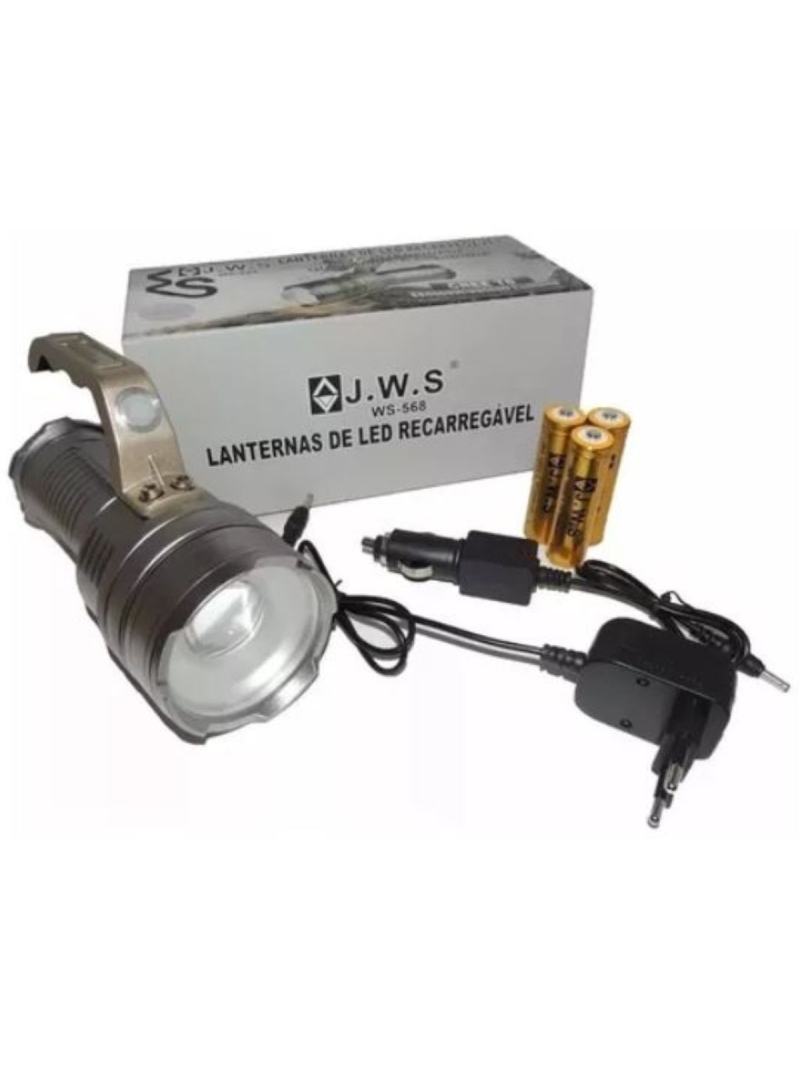 imagem do produto Super Lanterna Cree T6 990000 Lumens JWS Recarregável