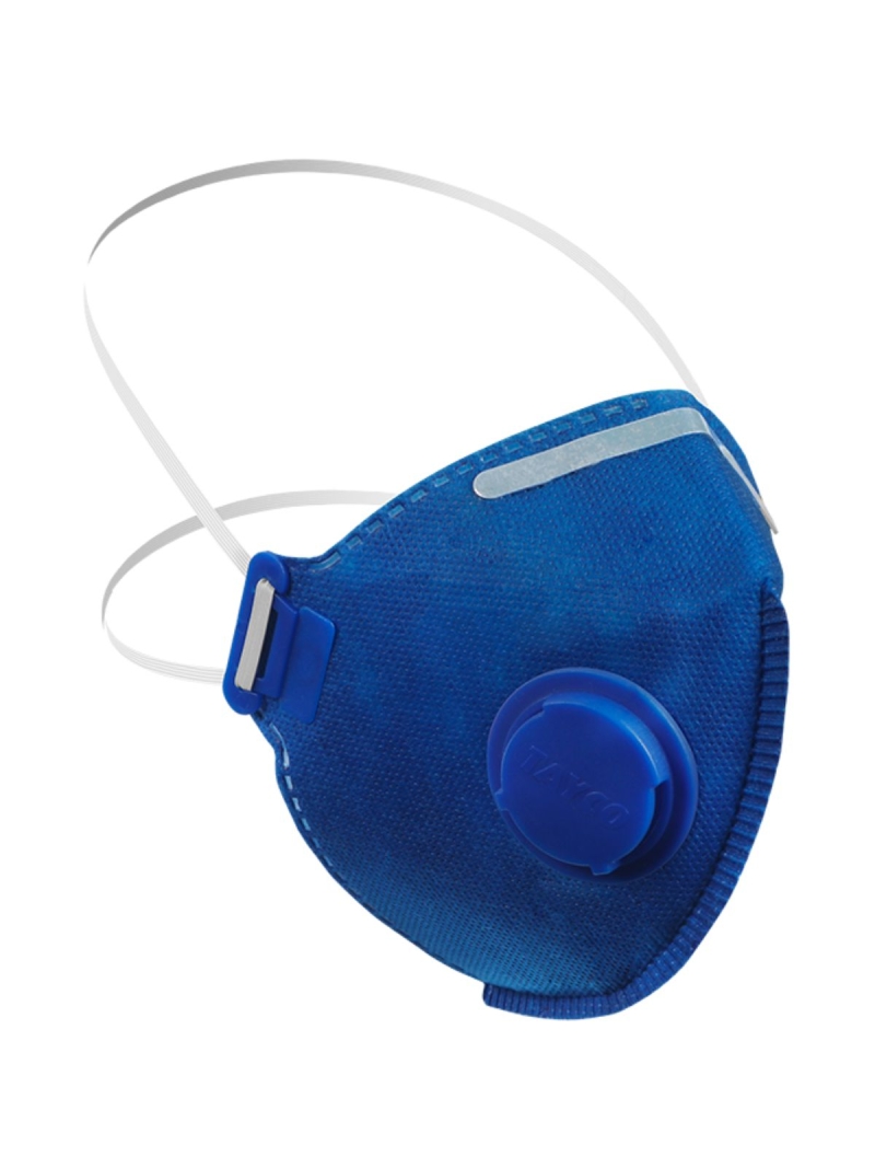 imagem do produto Máscara Respirador C/Válvula PFF2 Tayco Azul