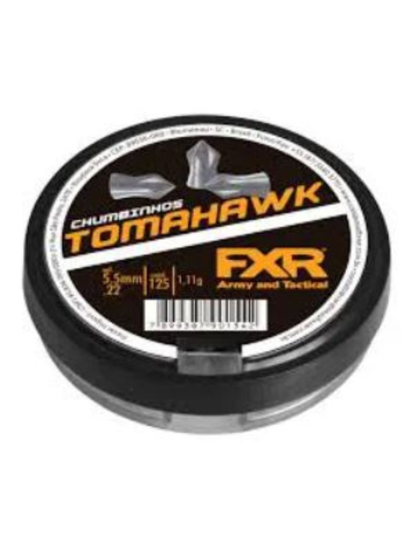 imagem do produto Chumbinho 5,5mm 125un Tomahawk FXR