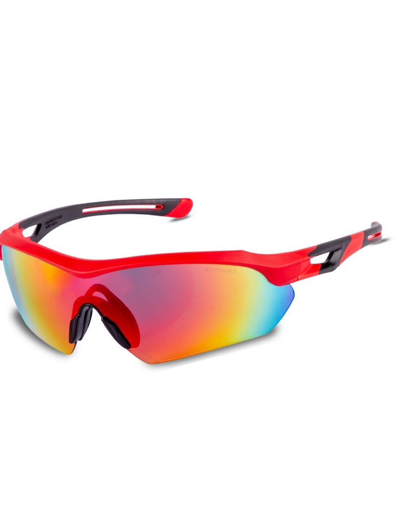 imagem do produto Óculos Florence Vermelho Lente Espelhada SteelFlex CA40904