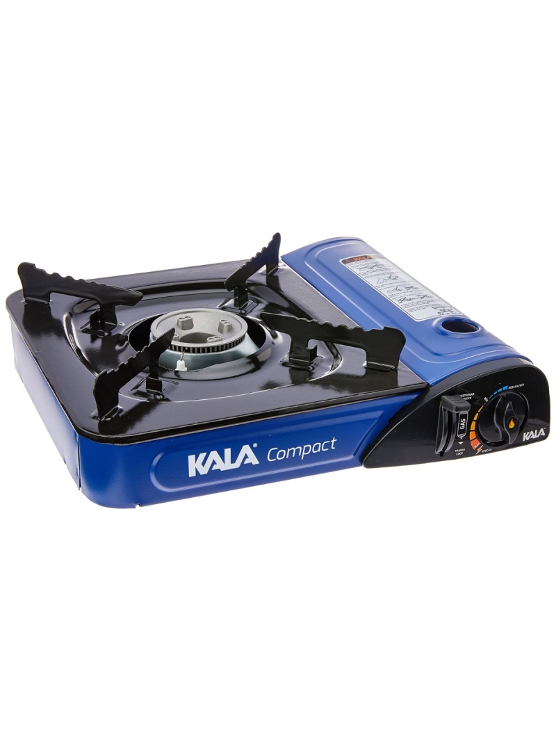 imagem do produto Fogareiro Portátil à Gás Compacto Azul Kala Maleta