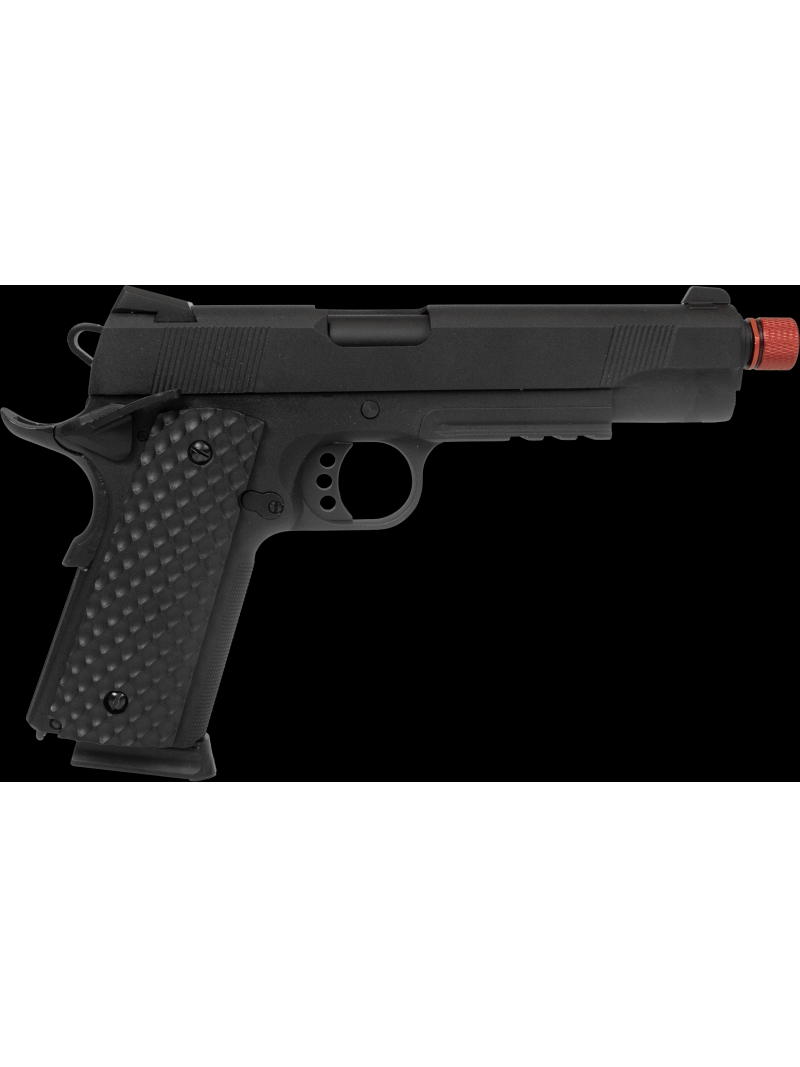 imagem do produto Pistola Airsoft 1911 Commander Green Gás Blowback 6mm Rossi
