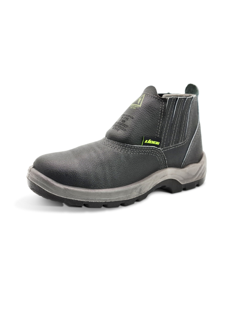 imagem do produto Botina Lider F350 Couro Raspa Bico Pvc CA38362