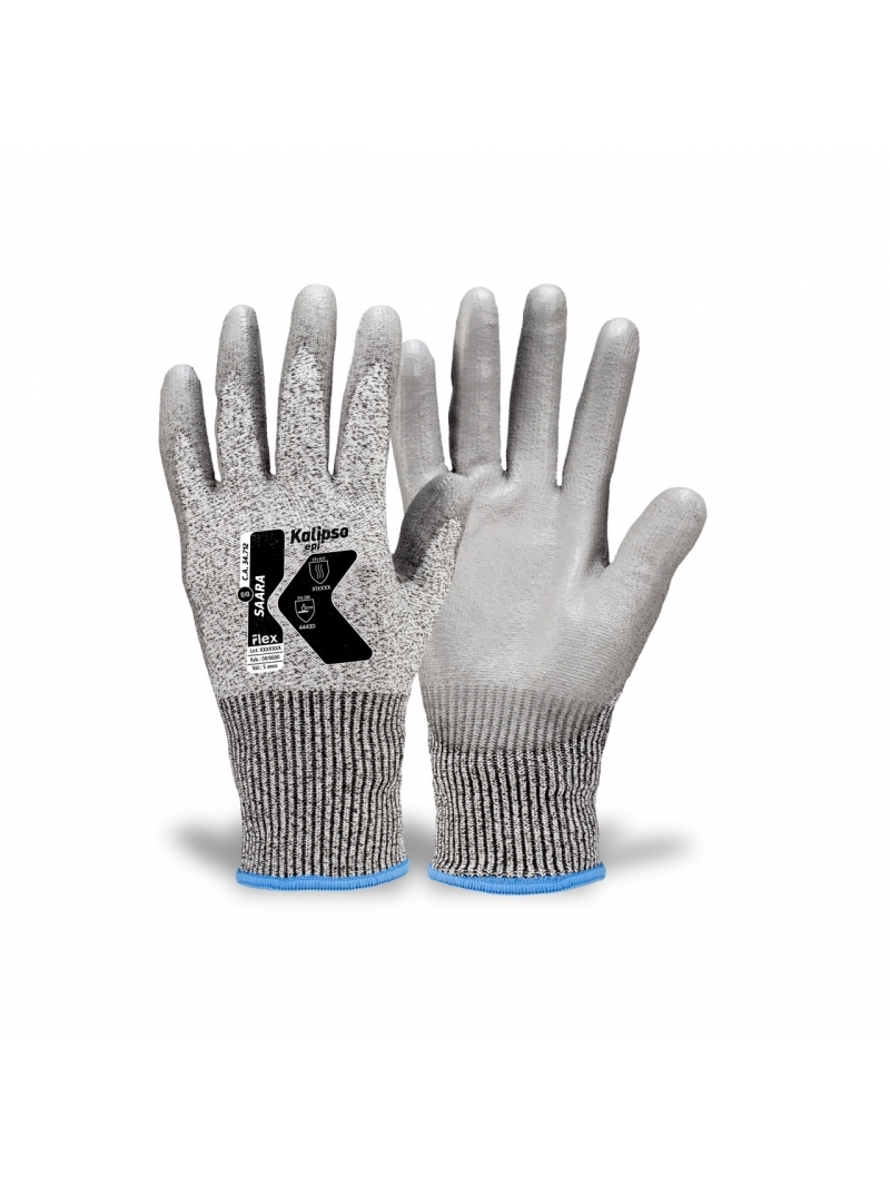 imagem do produto Luva Anticorte Saara Epi Segurança Kalipso Cinza