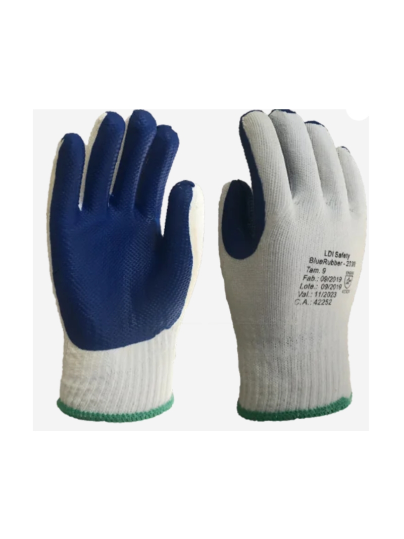 imagem do produto Luva De Segurança Bluerubber Branca Ldi Emborrachada