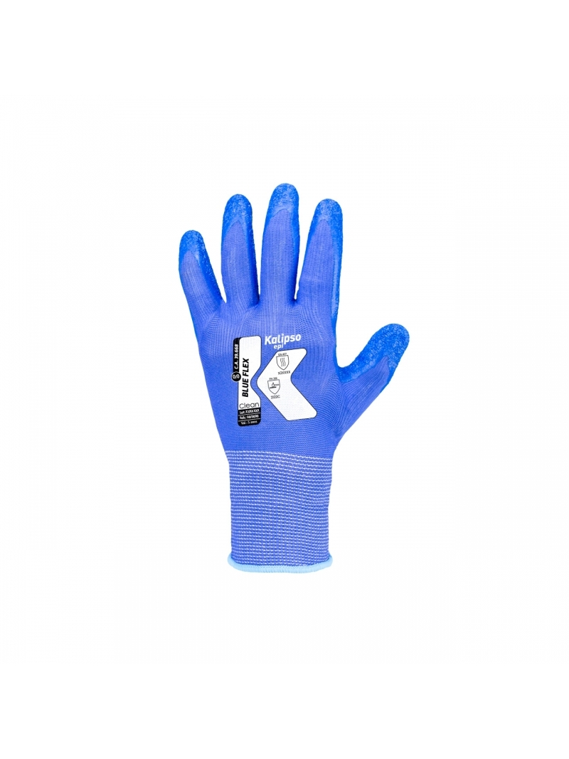 imagem do produto Luva De Segurança Blue Flex Kalipso Epi Azul