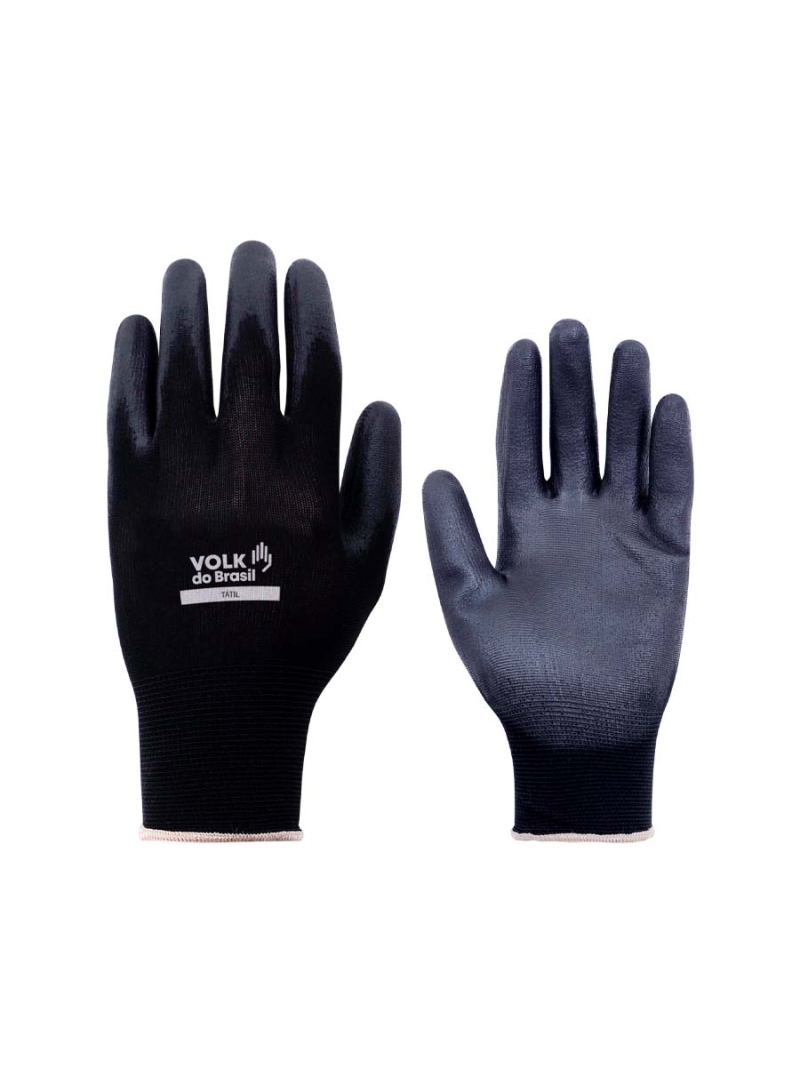 imagem do produto Luva Tátil Preta Volk Epi Banho Nitrilico