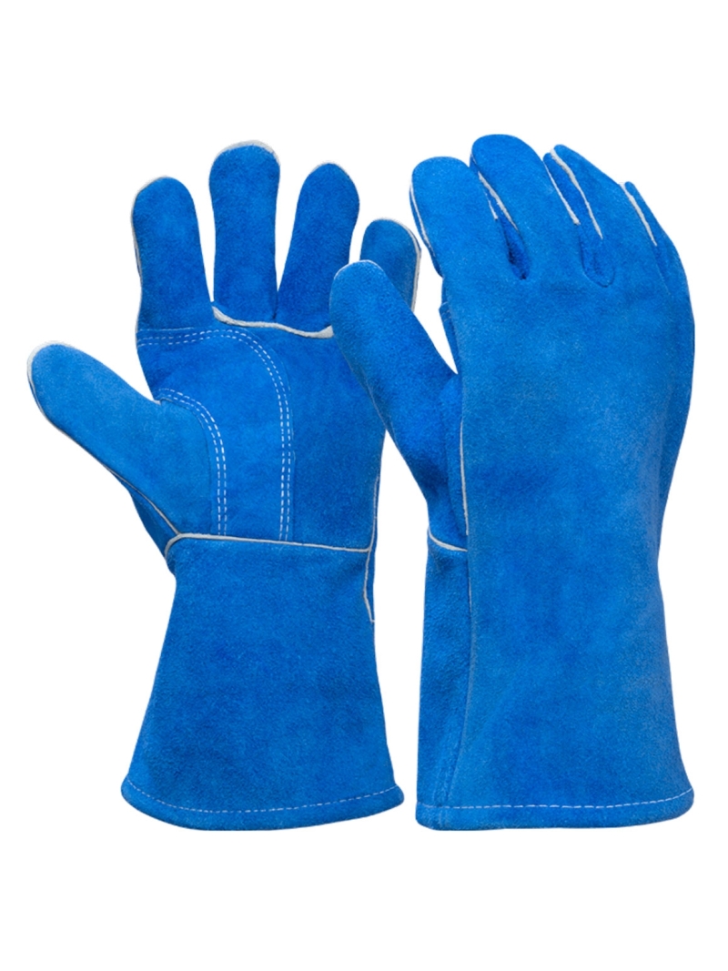 imagem do produto Luva Térmica Soldador Weld Azul Marluvas