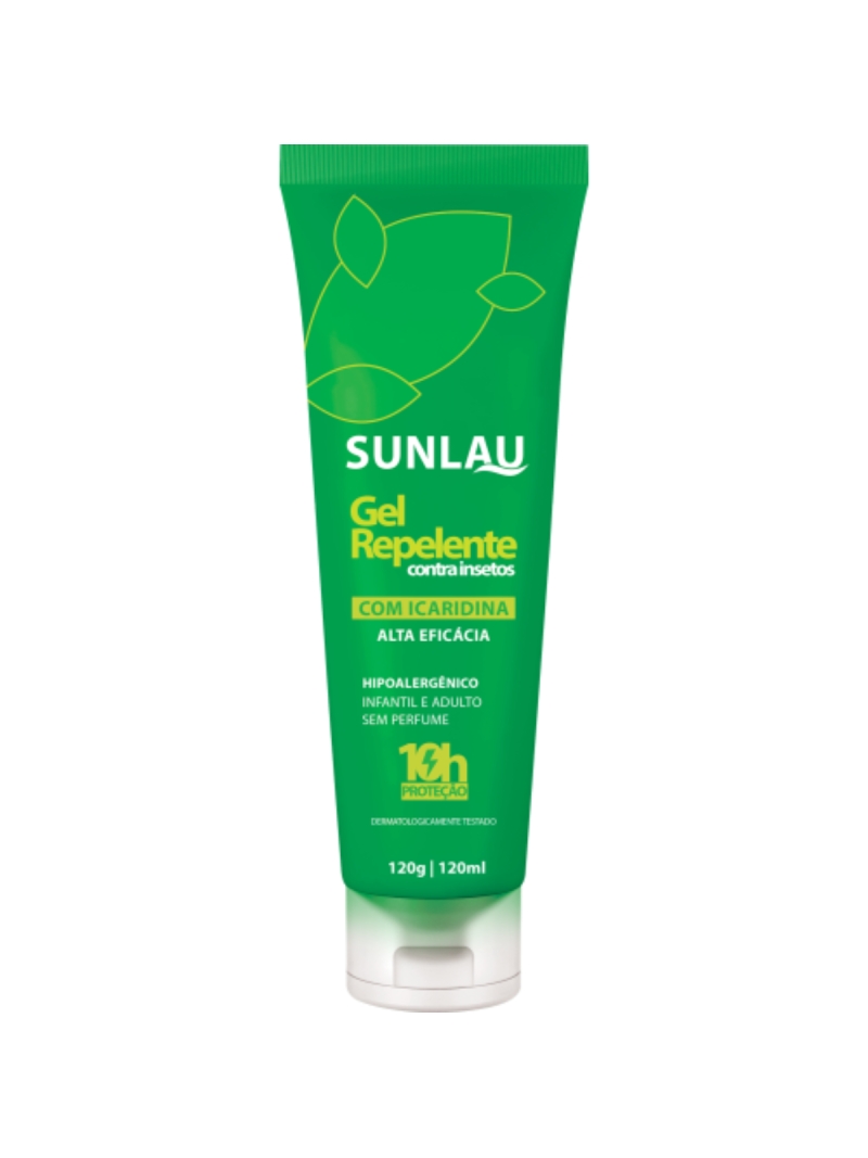 imagem do produto Repelente Contra Insetos Sunlau Gel 120g 10H De Proteção